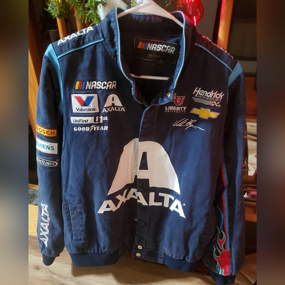 Jeff Gordon Axalta Racing Drivers Suit Jacket L JH Design Coat